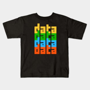 Data - LLM - LLMs - Large Language Model - AI Kids T-Shirt